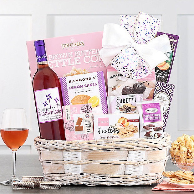 Windwhistle Moscato: Wine Gift Basket