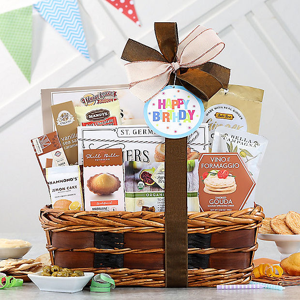 Happy Birthday Traditions: Gourmet  Gift Basket