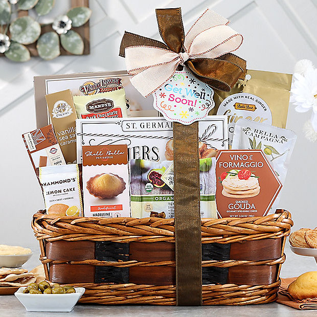 Get Well Traditions: Gourmet  Gift Basket