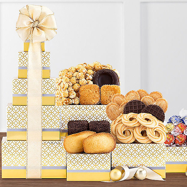 Sweet Sophistication: Lindt Chocolate & Sweets Gift Tower