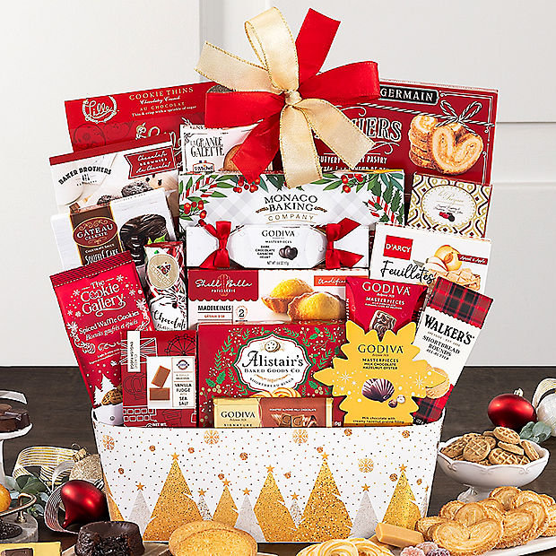 Godiva Holiday Wishes: Chocolate Gift Basket