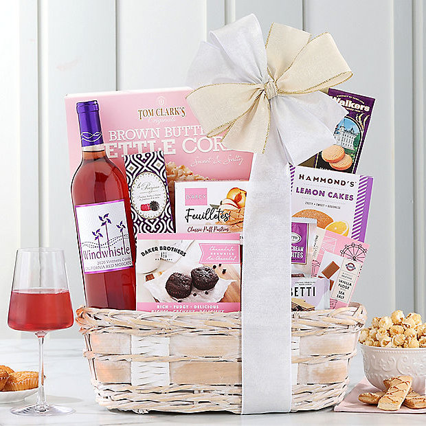 Windwhistle Moscato: Wine Gift Basket