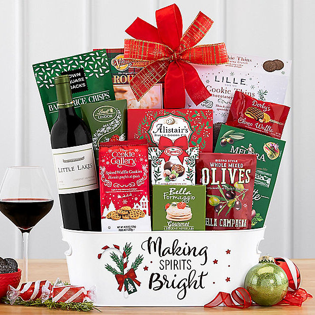 Little Lakes Cabernet: Holiday Wine Gift Basket