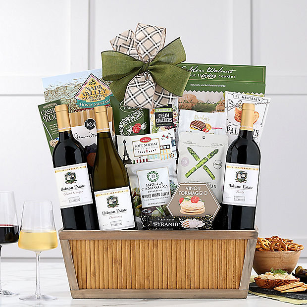 Hobson Estate Trio: Wine Gift Basket
