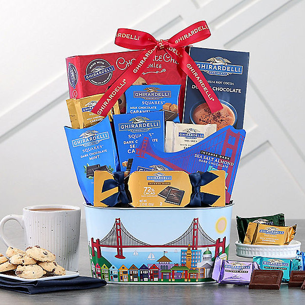 Ghirardelli Lover: Premium Chocolate Basket