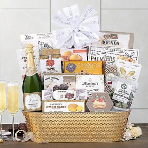 Sparkling Surprise: Anniversary Champagne Gift Basket