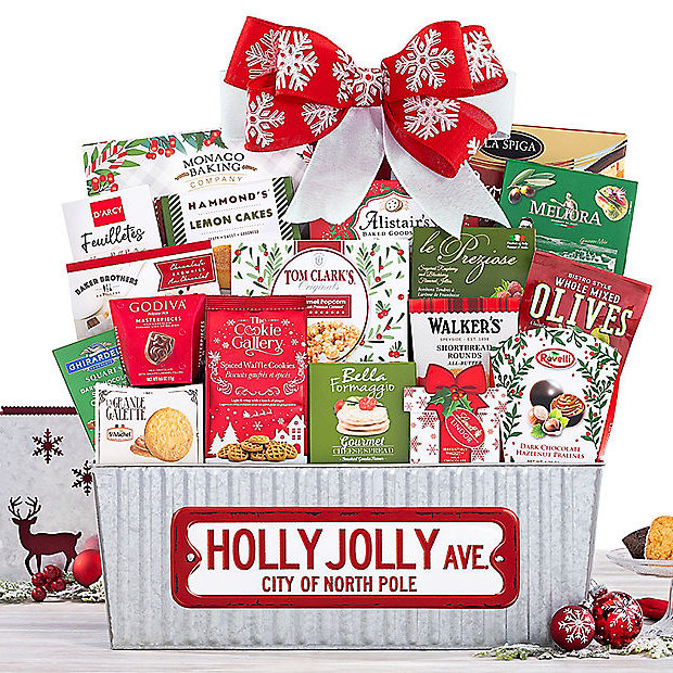 Holly Jolly Avenue: Holiday Gift Basket