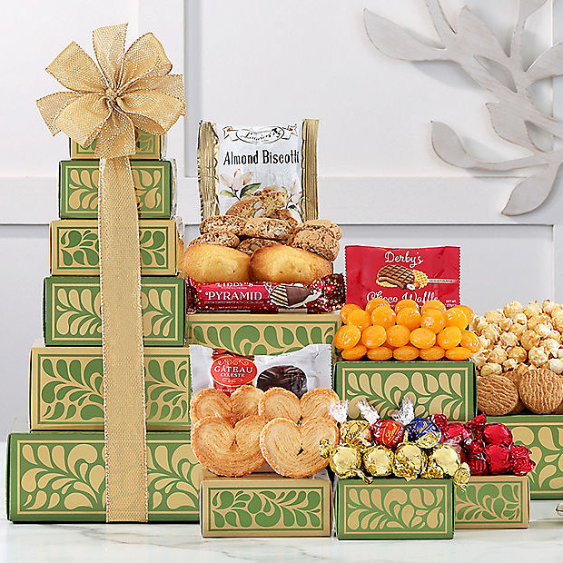 Tower of Delights: Chocolate & Sweets Gift Tower