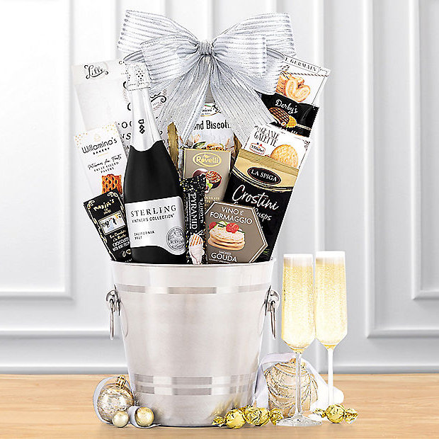 Sterling Vintner's Prosecco: Premium Sparkling Wine Basket