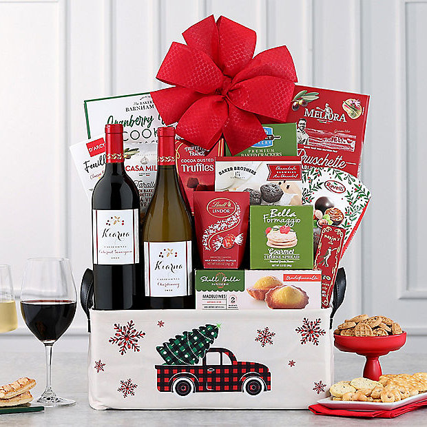 Oh What Fun: Holiday Wine Gift Basket
