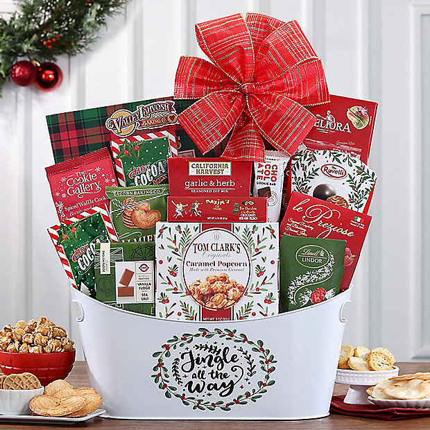 Jingle Bells: Gourmet Gift Basket