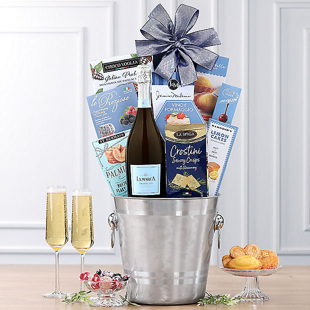 La Marca Prosecco: Sparkling Wine Gift Basket