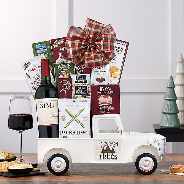 Simi Cabernet Delivery: Christmas Tree Truck
