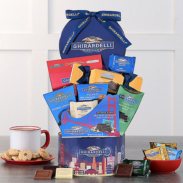 Ghirardelli Favorites: Premium Chocolate Basket