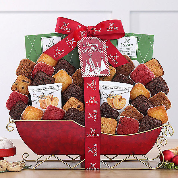 Christmas Sleigh Delights: Cookie & Brownie Assortment