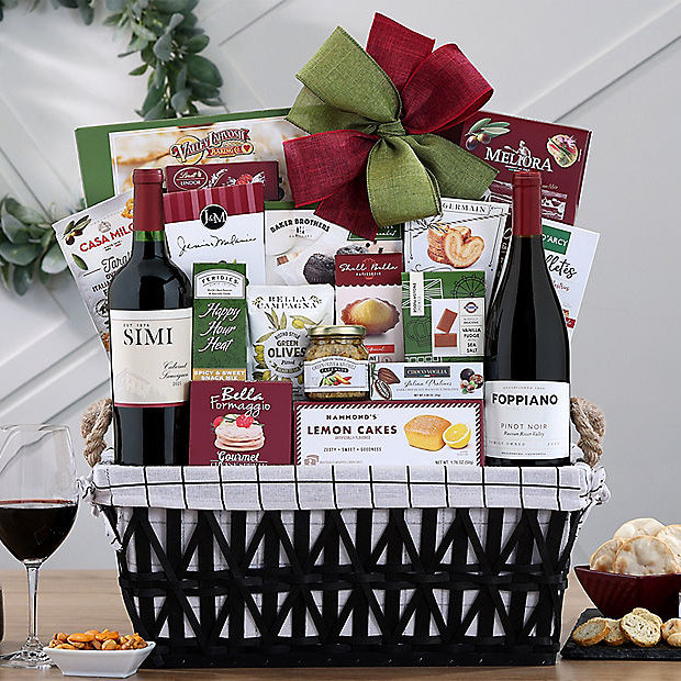 Perfect Pairings Duet: Red Wine Gift Basket