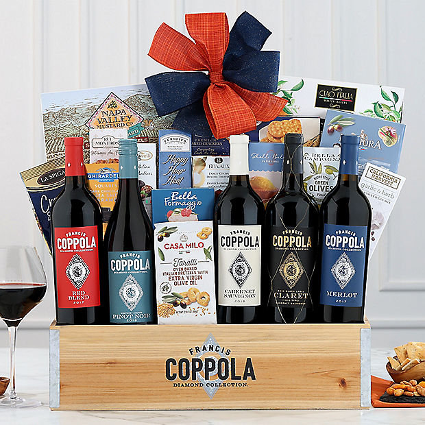 Francis Ford Coppola Tasting Room: Wine Gift Basket