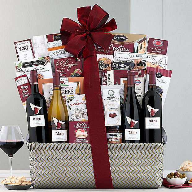 Talaria Vineyards Sonoma Quartet: Wine Gift Basket
