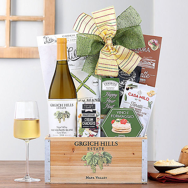 Grgich Hills Fume Blanc: Wine Gift Basket