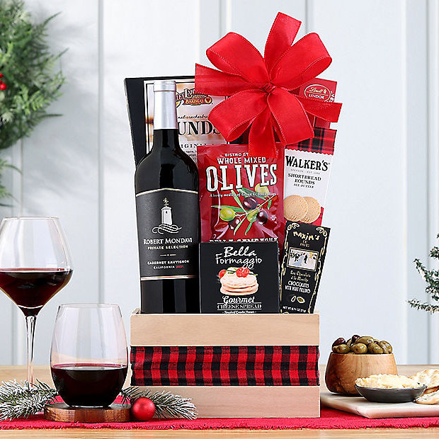Robert Mondavi Cabernet: Gourmet Wine Gift Basket