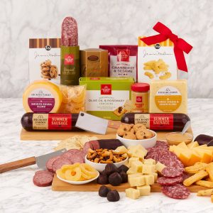 Premium Charcuterie: Gourmet Cheese Gift Set