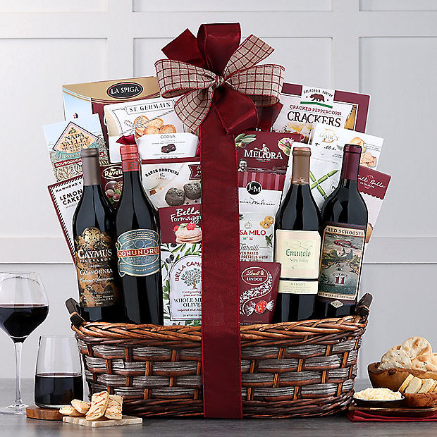 Caymus Quartet: Premium Wine Gift Basket