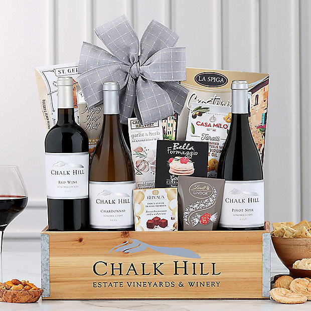 Chalk Hill Winery Duet: Gourmet Gift Basket