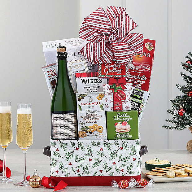 Unshackled Champagne: Premium Gift Basket