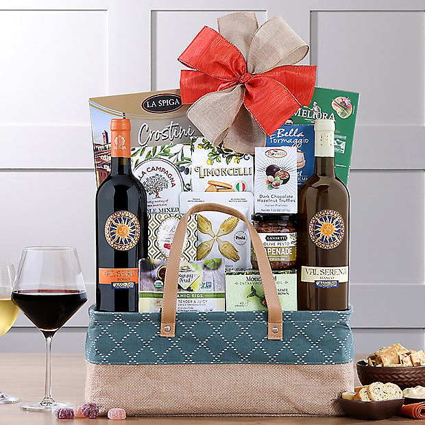 Val Serena Italian Duet: Gourmet Wine Basket