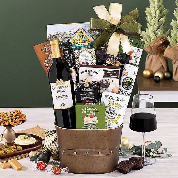 Crossridge Peak Cabernet: Wine Gift Basket