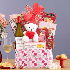 Vintners Path Chardonnay: Valentine's Day Wine Basket