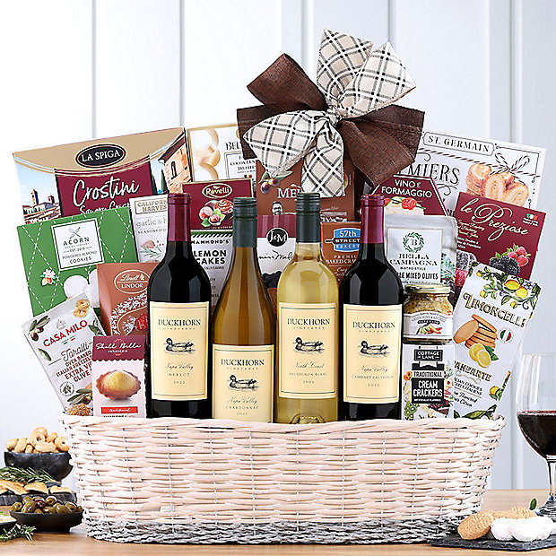 Duckhorn Vineyards Napa Valley Quartet: Wine Gift Basket