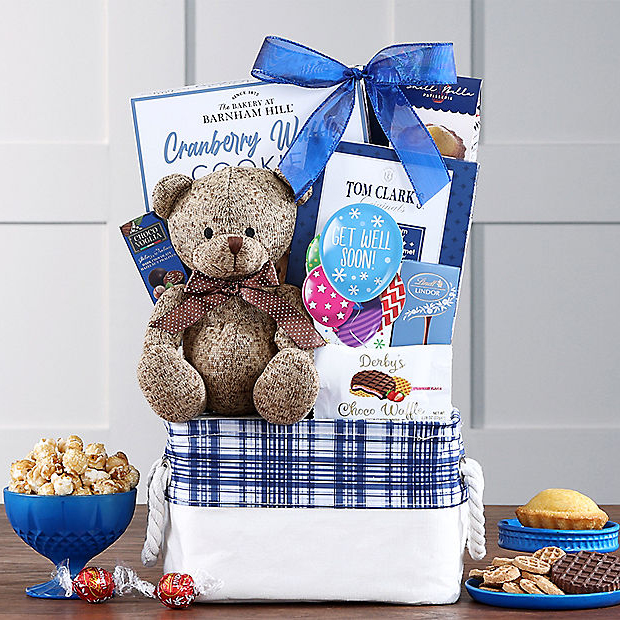 Bear Hugs: Get Well Gift Basket