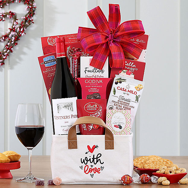 Pinot Noir Love: Valentine's Day Wine Basket