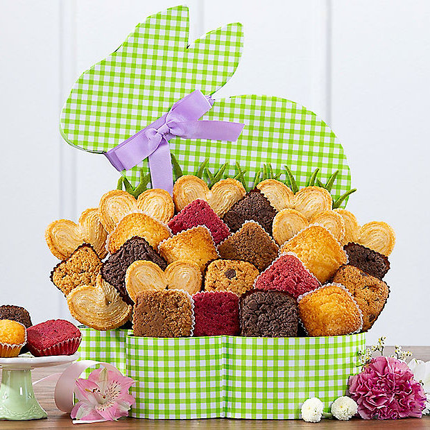 Happy Easter: Cookie & Brownie Bunny Box