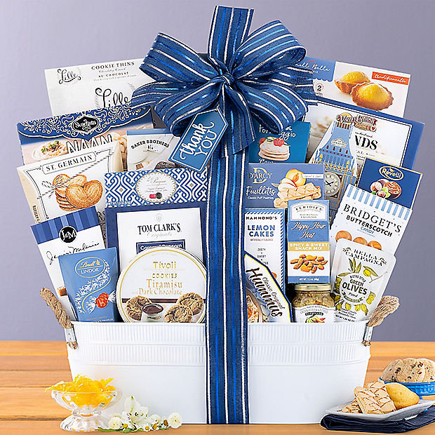 Gratitude & Gourmet: Thank You Gift Basket