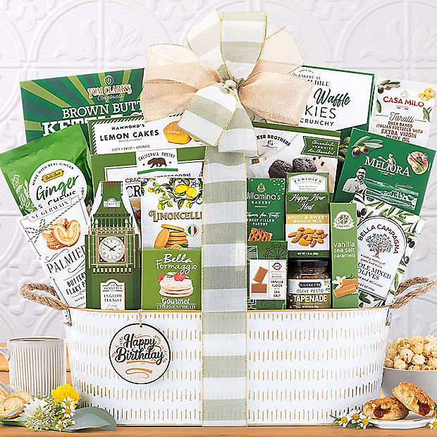 Birthday Wishes: Birthday Gift Basket