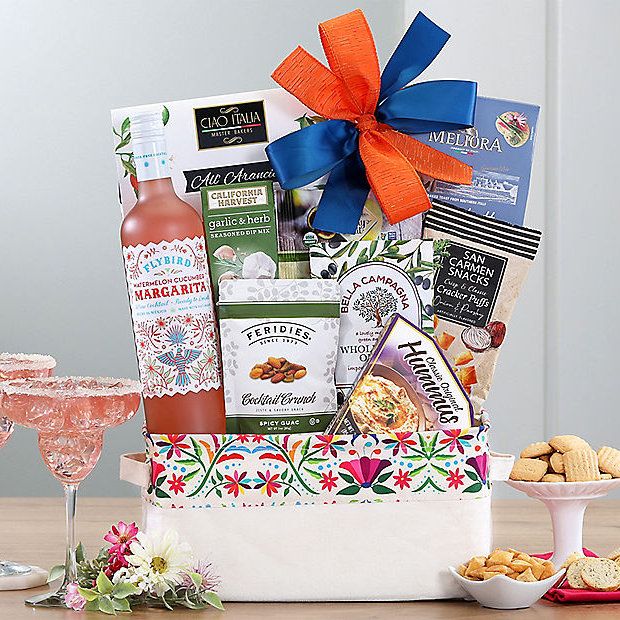 Flybird Watermelon Cucumber Margarita: Cocktail Gift Basket
