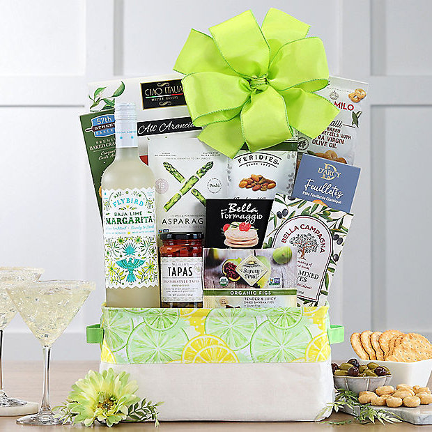 It's Margarita Time: Cocktail Gift Basket
