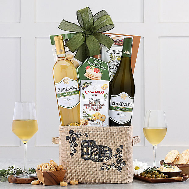 Blakemore Winery White Duet: Wine Gift Basket