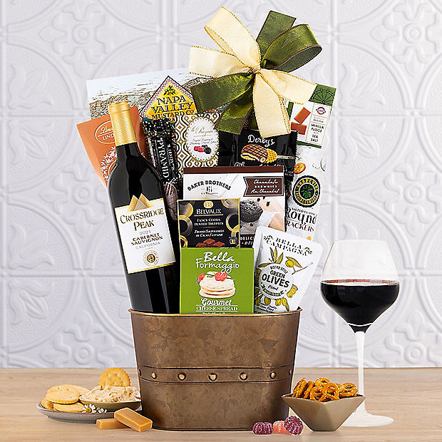 Crossridge Peak Cabernet: Wine Gift Basket
