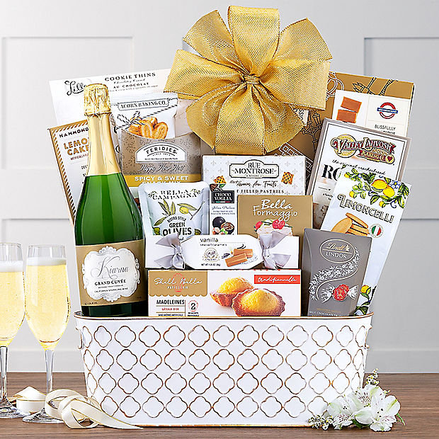 Sparkling Surprise: Champagne Gift Basket