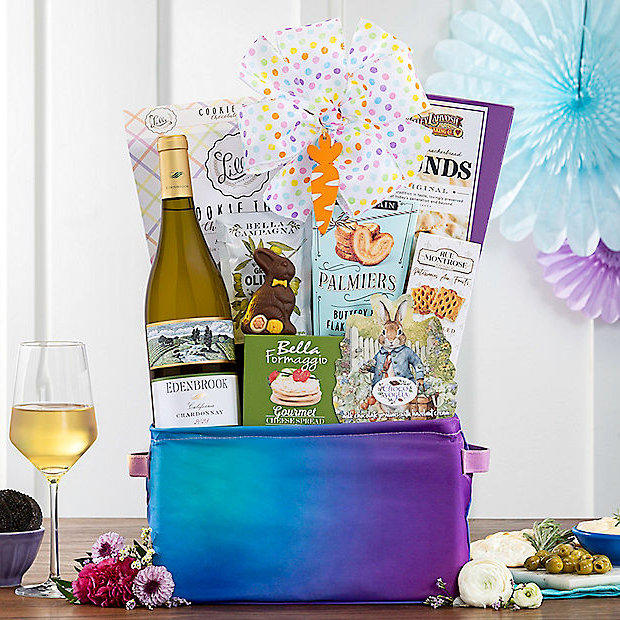 Edenbrook Vineyards Chardonnay: Easter Wine Gift Basket