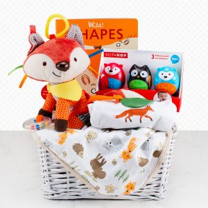 Wild Foxes: Baby Gift Basket