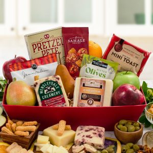 Orchard & Creamery: Fruit & Cheese Gift Basket