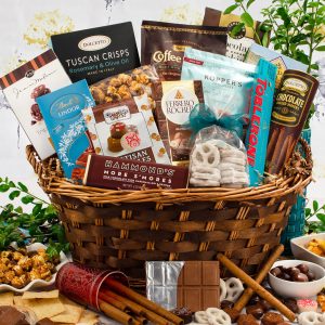 Golden Gourmet: Gourmet Gift Basket