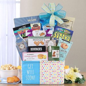 Deluxe Get Well Soon: Get Well Gift Basket